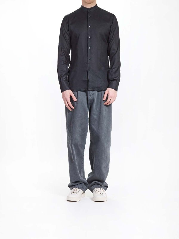 KARL LAGERFELD: shirts online - Koreana Lino shirt