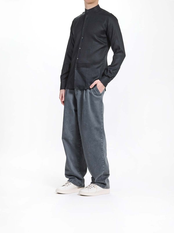 The Best Shops KARL LAGERFELD: shirts - Koreana Lino shirt