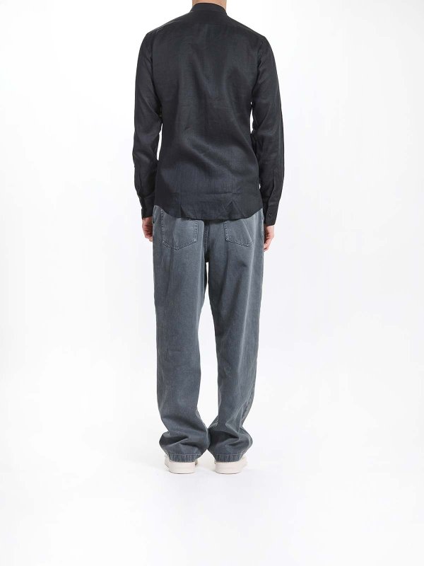 Koreana Lino shirt shop online: KARL LAGERFELD