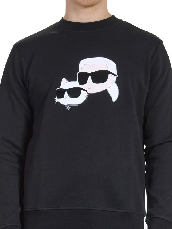 KARL LAGERFELD buy online スウェットシャツ/セーター - 黒