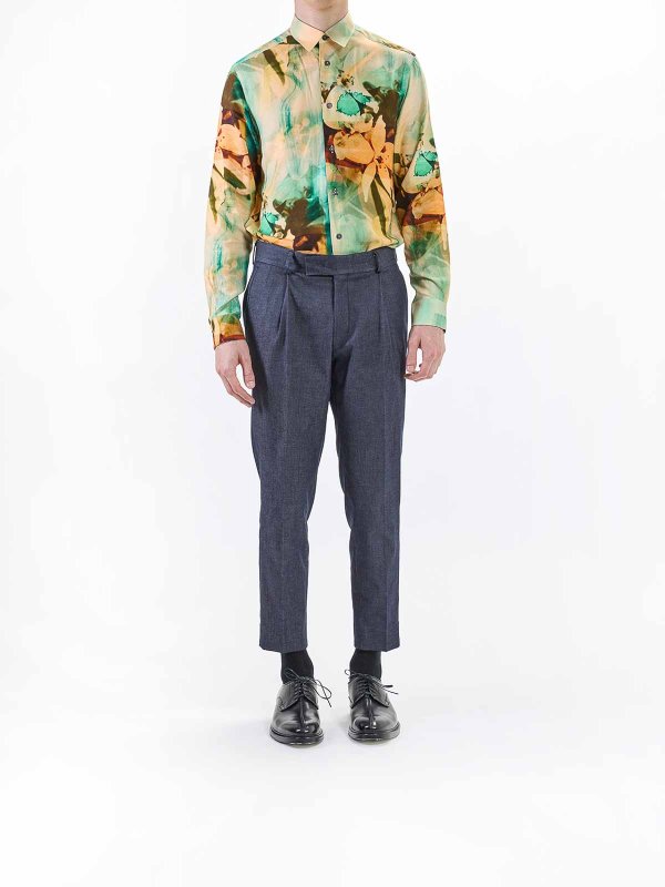 KARL LAGERFELD: Pantalones casual online - Pantalón Casual - Azul