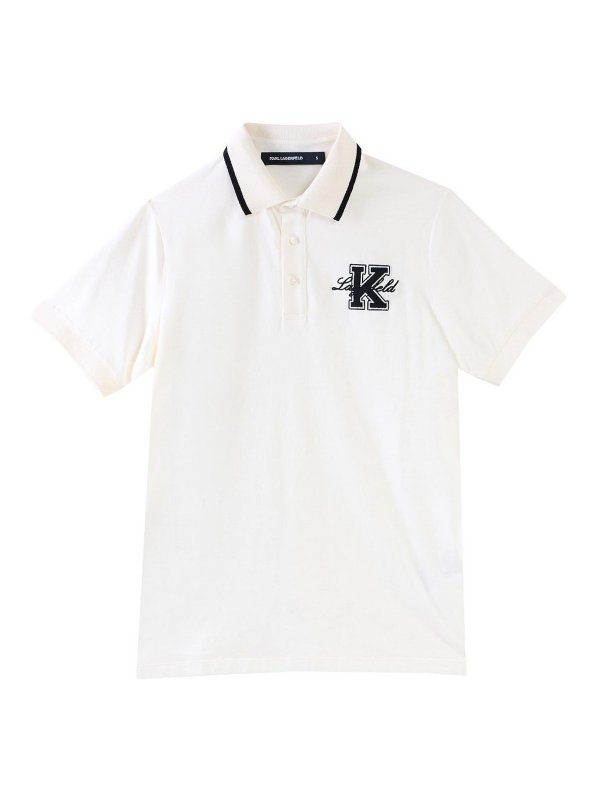 KARL LAGERFELD: polo shirts - Kollege pole