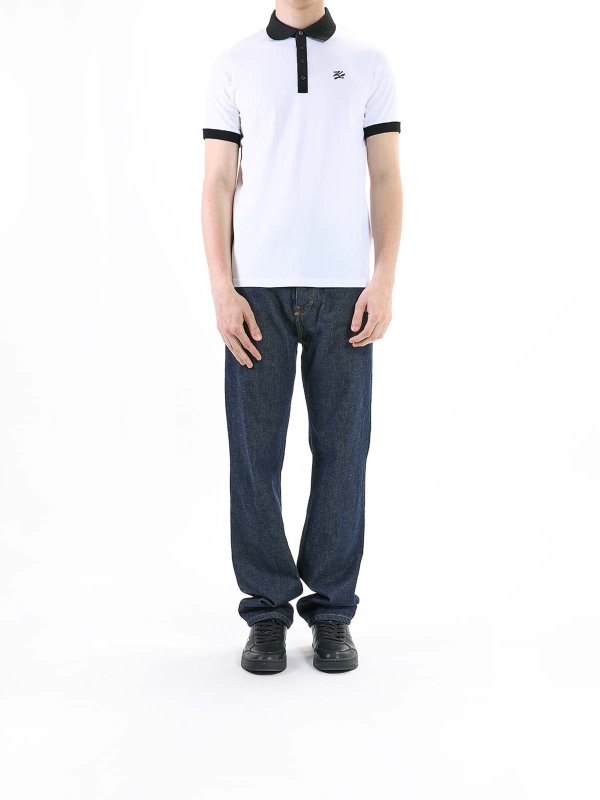 KARL LAGERFELD: polo shirts online - Monogram pole