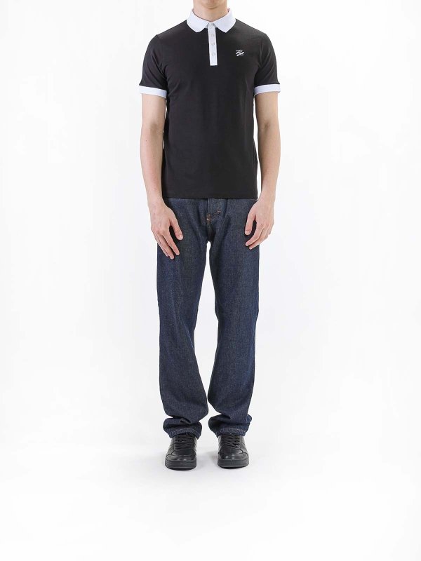 KARL LAGERFELD: polo shirts online - Monogram pole
