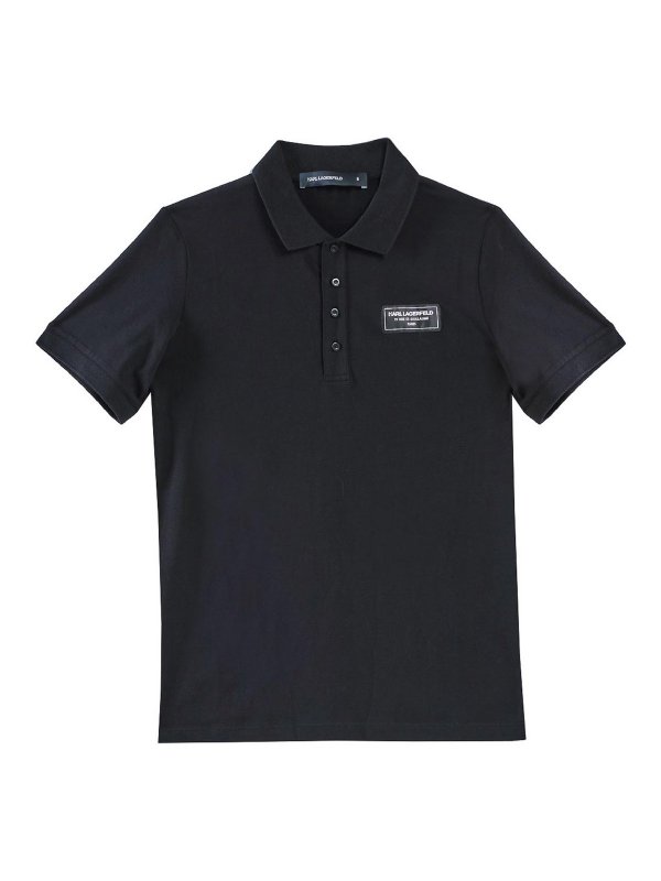 KARL LAGERFELD: Polos - Polo - Negro