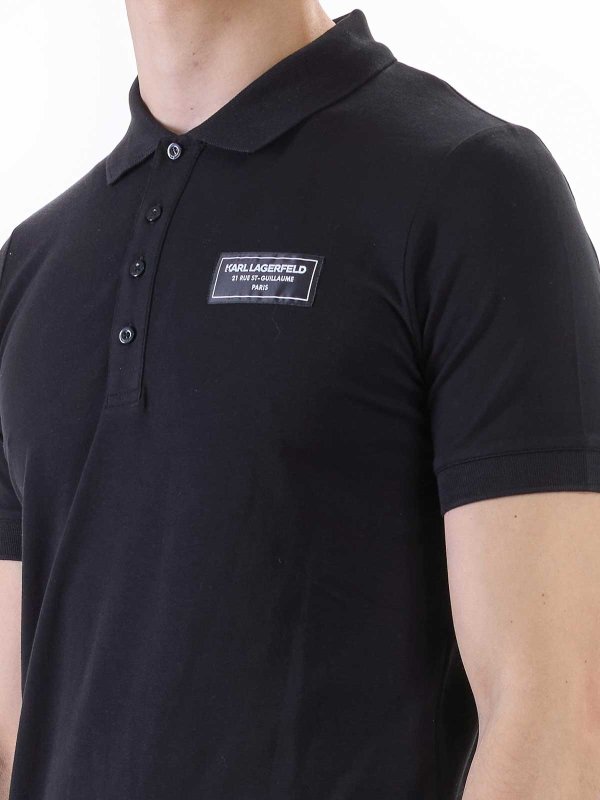 KARL LAGERFELD buy online Polo - Negro