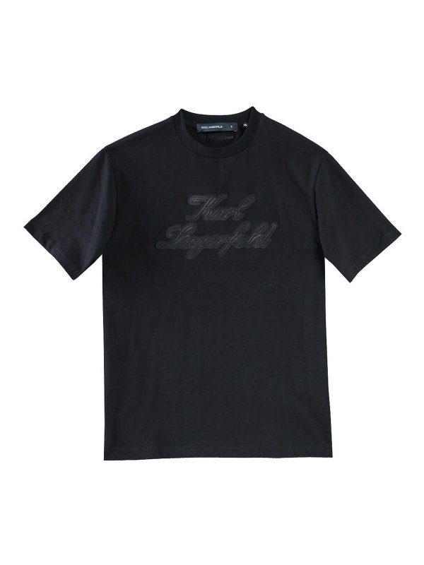 KARL LAGERFELD: t-shirts - T-shirt signature relief