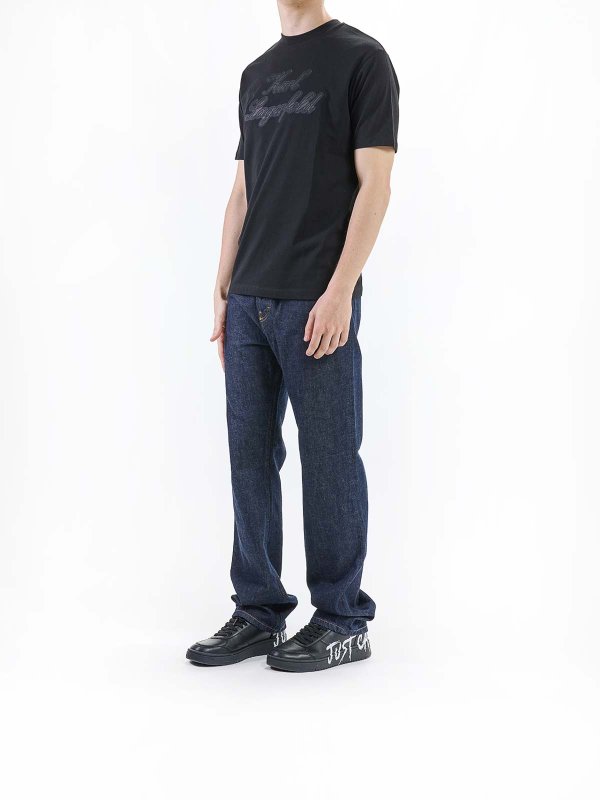 The Best Shops KARL LAGERFELD: t-shirts - T-shirt signature relief