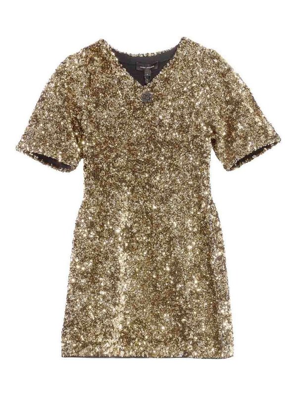 MARC JACOBS: abiti al ginocchio - Vestito con paillettes