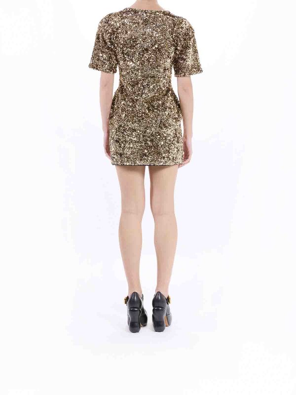 Vestito con paillettes shop online: MARC JACOBS