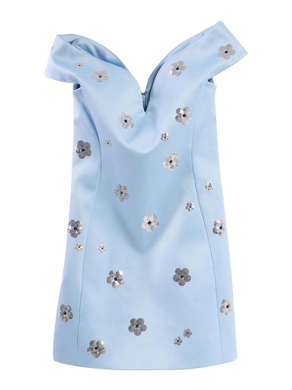MARC JACOBS: Robe longueur genou - Robe Au Genou - Bleu Clair