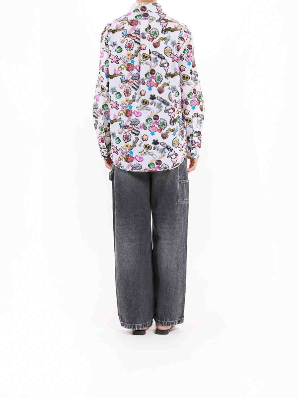 The Sticker Print Shirt shop online: MARC JACOBS