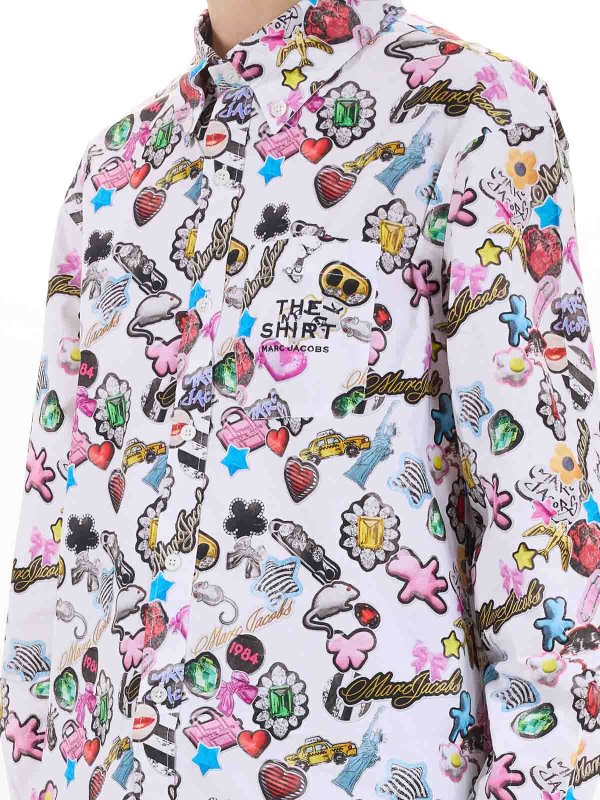 MARC JACOBS buy online The Sticker Print Shirt