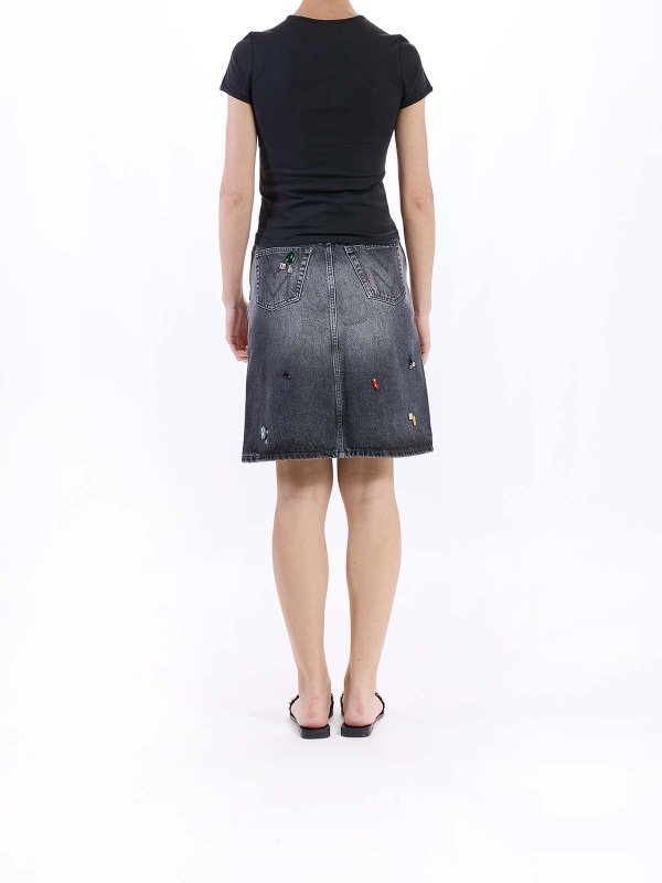 Charm Logo Shruken Tshirt shop online: MARC JACOBS