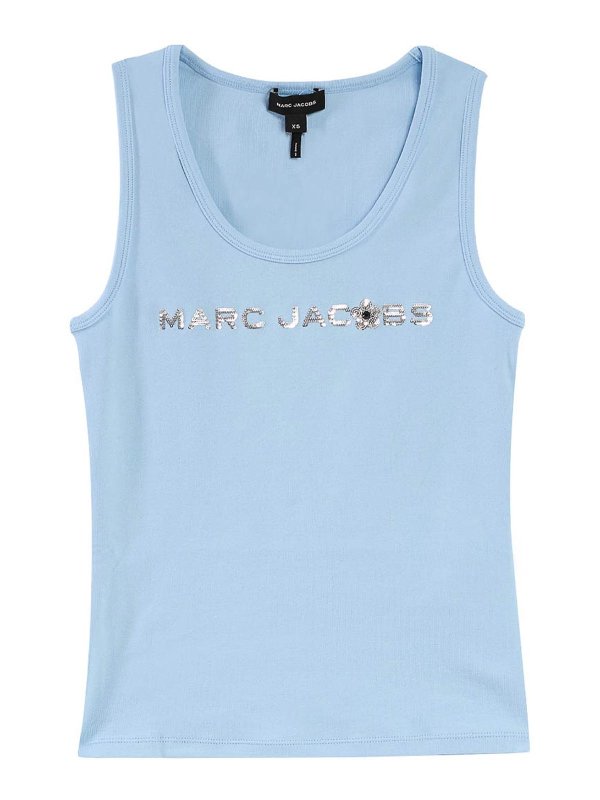 MARC JACOBS: Tops & Tank tops - Sequin Daisy Tank
