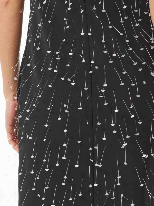 The Best Shops MOSCHINO: 膝丈ドレス - 黒