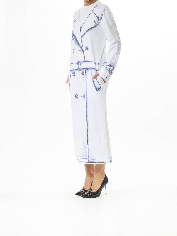 The Best Shops MOSCHINO: Trenchs - Trench-Coat - Multicolore