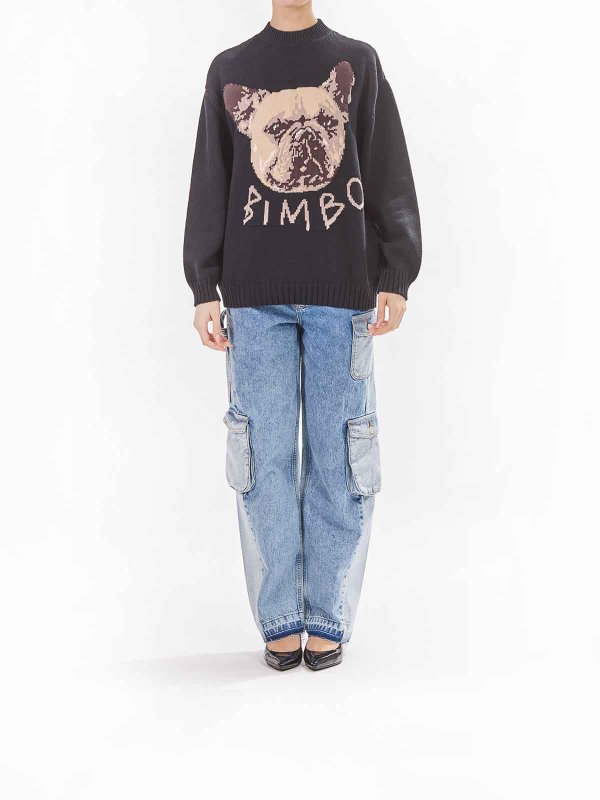 MOSCHINO: ボートネック online - ボートネック - 黒