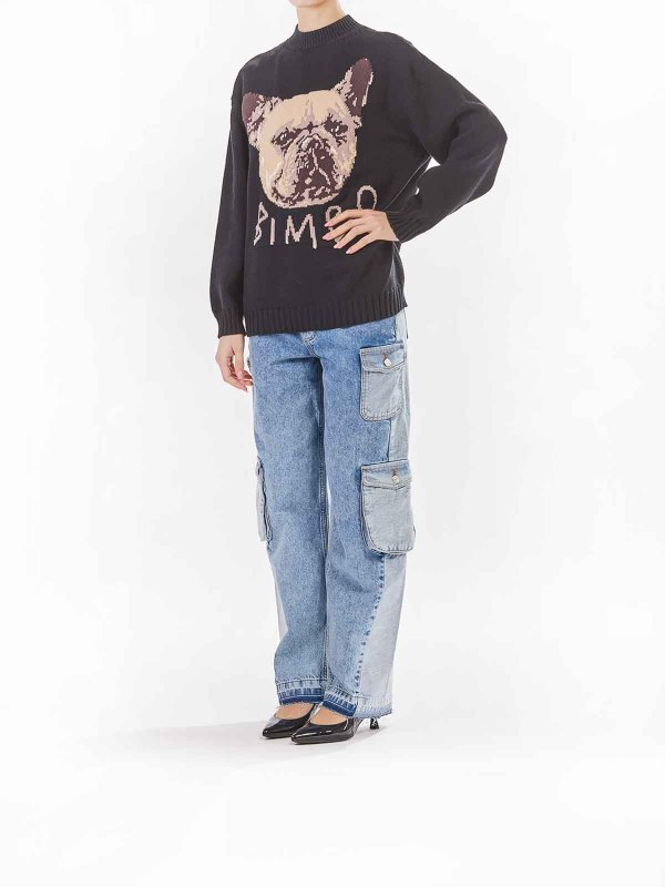 The Best Shops MOSCHINO: ボートネック - ボートネック - 黒