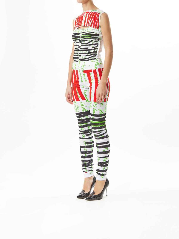 The Best Shops MOSCHINO: Leggings - Leggings - Bunt