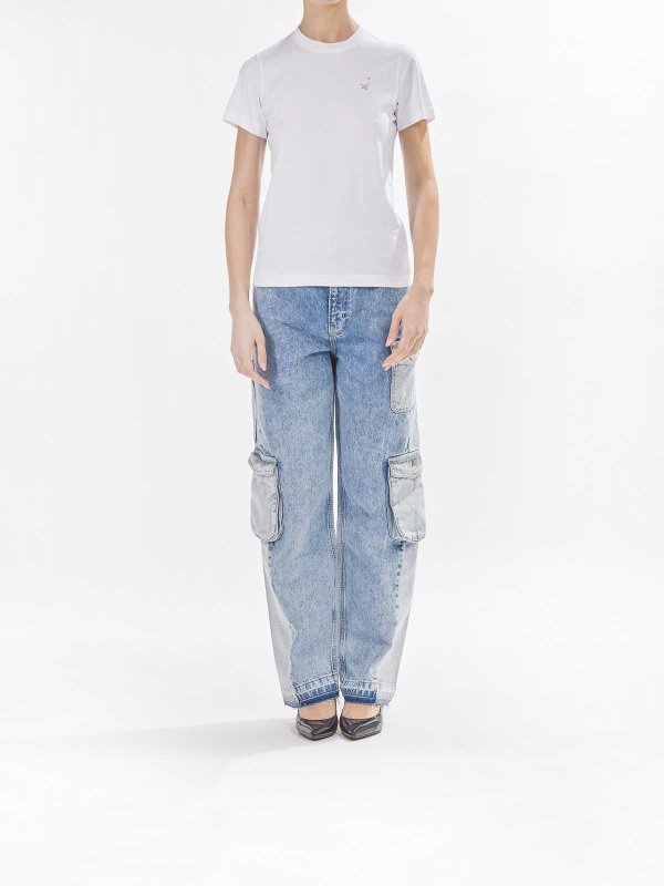 MOSCHINO: t-shirts online - Tshirt goose luisa embroidery