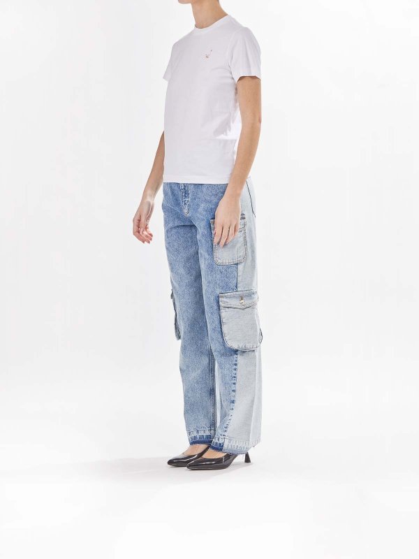 The Best Shops MOSCHINO: t-shirts - Tshirt goose luisa embroidery