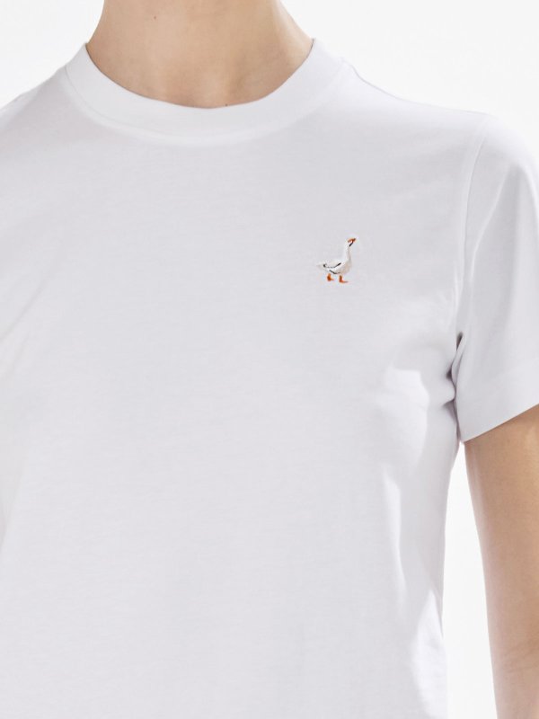 MOSCHINO buy online Tshirt goose luisa embroidery