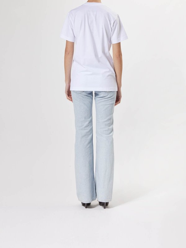 T-Shirt - Weiß shop online: MOSCHINO