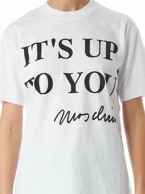 MOSCHINO buy online Its Up To You T-Shirt