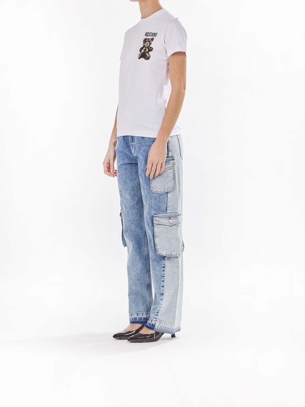 The Best Shops MOSCHINO: T-shirts - T-Shirt - Blanc