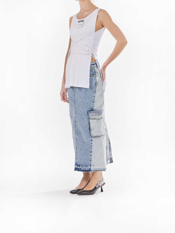 The Best Shops MOSCHINO: Tops & Débardeurs - Top - Blanc