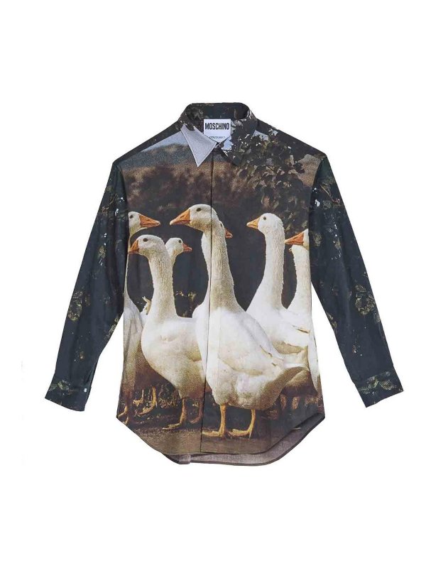 MOSCHINO: Hemden - Hemd - Bunt