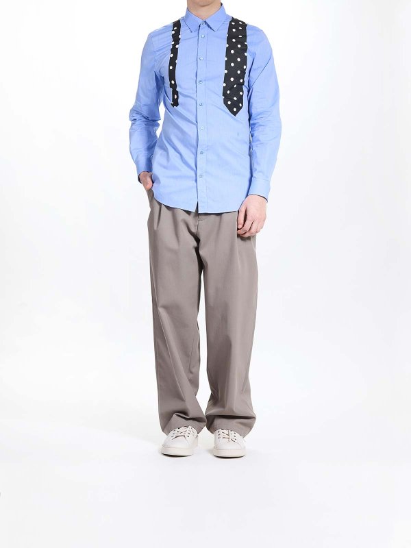 MOSCHINO: shirts online - Tie shirt