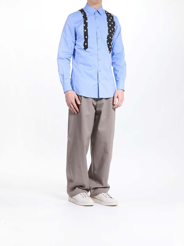 The Best Shops MOSCHINO: shirts - Tie shirt