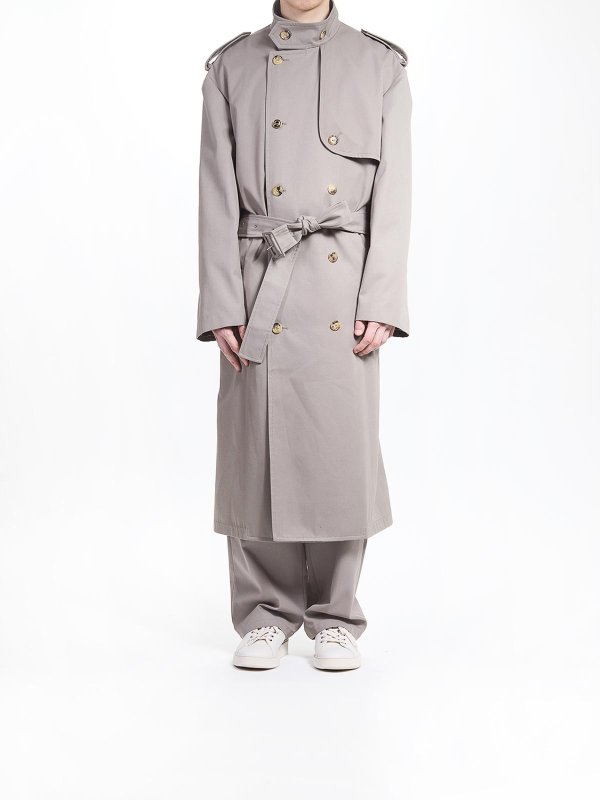 MOSCHINO: トレンチコート online - トレンチコート - ベージュ