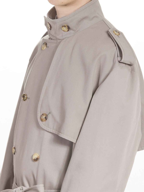 MOSCHINO buy online トレンチコート - ベージュ