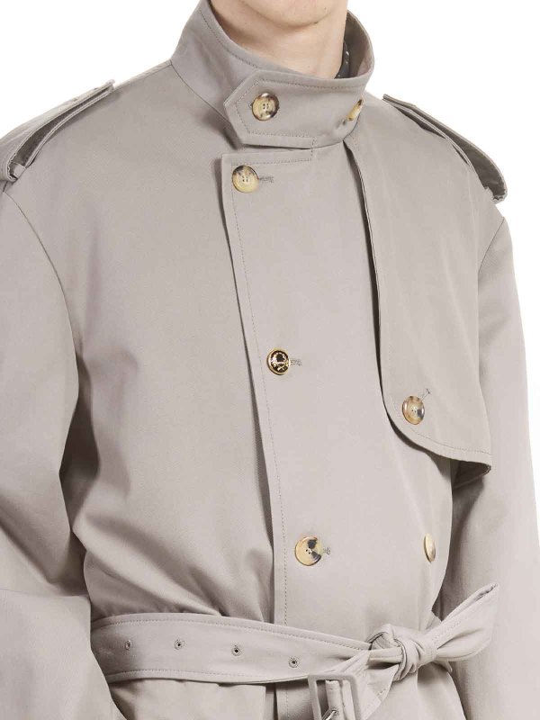 The Best Shops MOSCHINO: トレンチコート - ベージュ