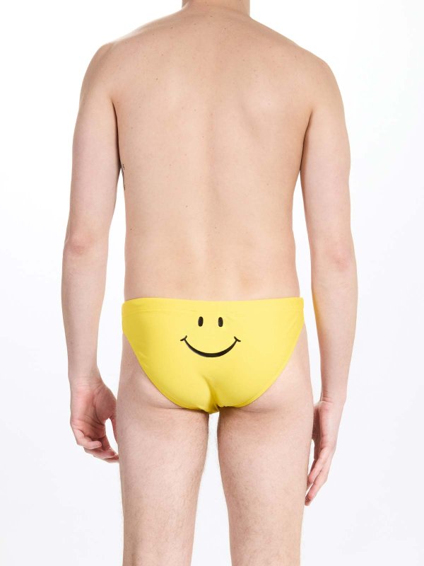 The Best Shops MOSCHINO: 水着 - スイムショーツ/スイムトランクス - イエロー