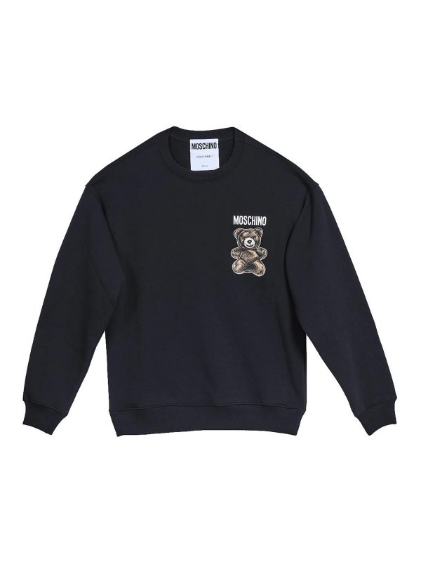 MOSCHINO: Sweatshirts & Sweaters - Adrian bear sweatshirt