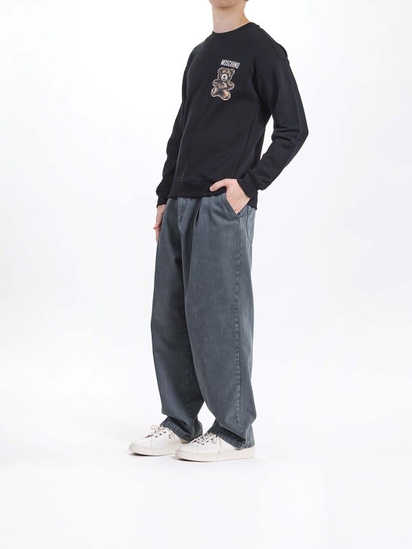 The Best Shops MOSCHINO: Sweatshirts & Sweaters - Adrian bear sweatshirt