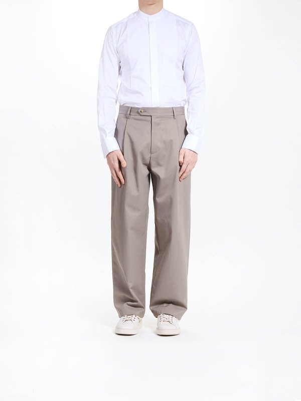 MOSCHINO: カジュアルトラウザー online - カジュアルパンツ - ベージュ