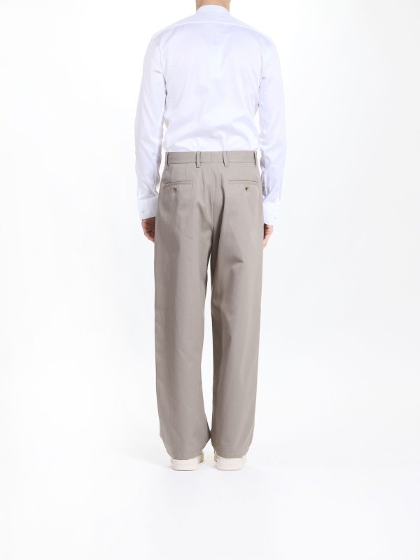 カジュアルパンツ - ベージュ shop online: MOSCHINO