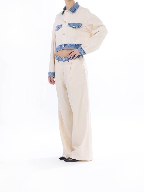 The Best Shops MOSCHINO JEANS: giacche denim - Giacca Bordi Denim