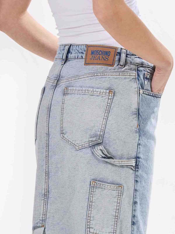 MOSCHINO JEANS buy online Denim Cargo Skirt