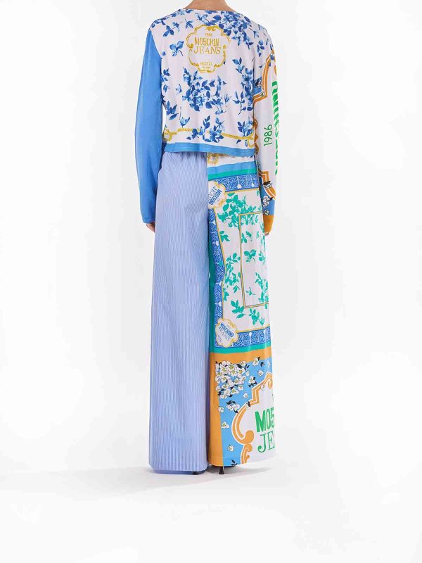 Cardigan Stampa Foulard shop online: MOSCHINO JEANS