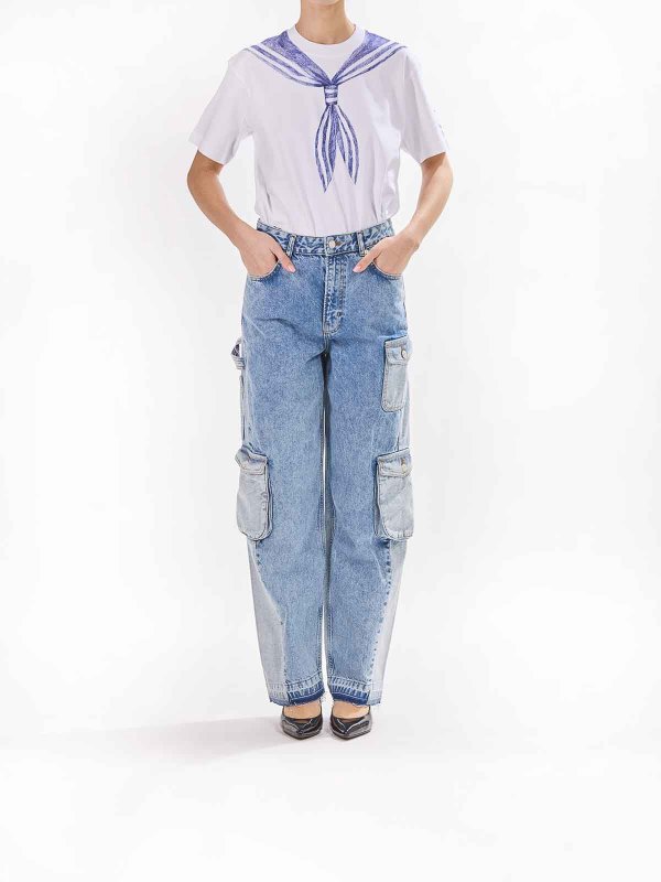 MOSCHINO JEANS: jeans bootcut online - Cargo di jeans
