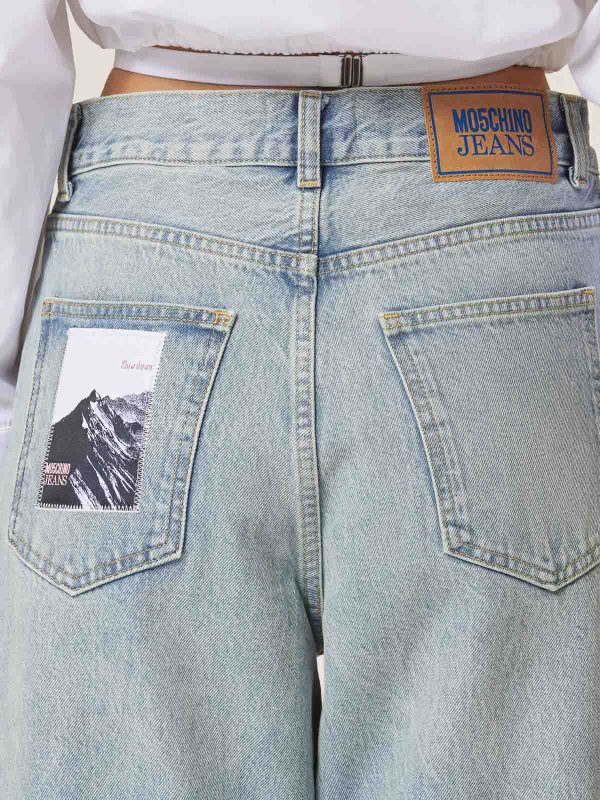MOSCHINO JEANS buy online Jeans Risvolto 14 Oz Denim
