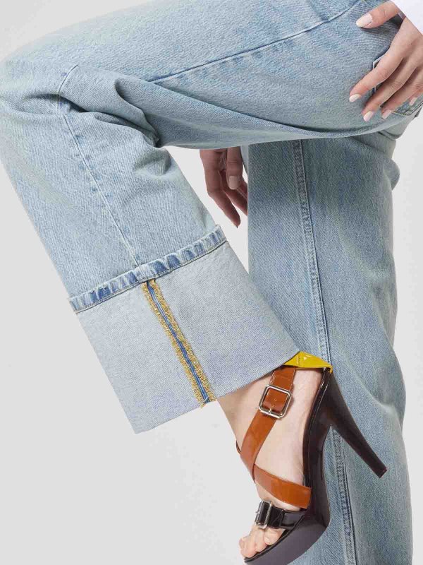 The Best Shops MOSCHINO JEANS: Jeans Risvolto 14 Oz Denim