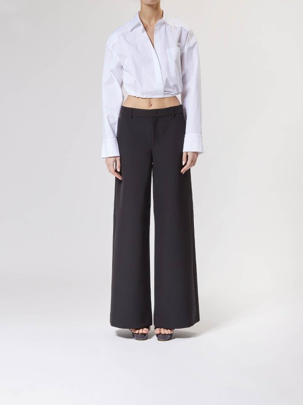 MOSCHINO JEANS: casual trousers online - Wide pants
