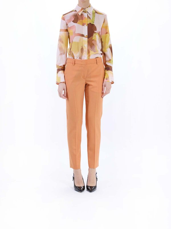 PAUL SMITH: casual trousers online - Fresco Lana classic trousers